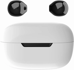 Invisible Wireless Earbuds Bluetooth Mini Size, Semi-in-Ear Ear Buds for Small Ear Canals, Clear Sound for Work, Home, Music, Audiobooks and Podcasts