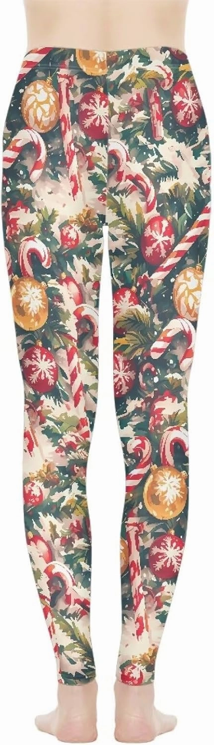 Irisjudy Novelty Yoga Pants for Women Stretch Breathable Workout Leggings Athletic Running Pants Plus Size