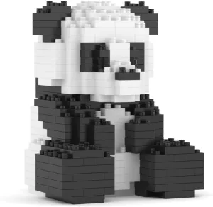 JEKCA Panda Mini 01S | Mini Animal Plastic Building Blocks | Age 14 