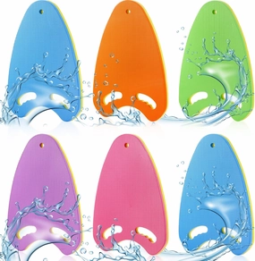 Jenaai Kickboard Swimming Training Kick Board A Design Summer Aid Float Equipment EVA Foam with Integrated Hole Handle for Water Pool Accessories