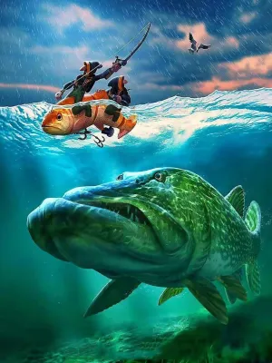 Jigsaw Puzzles 1000 Pieces for Adults - Sailing and Fishing Enthusiasts DIY Intellectual Educational Decompressing Toy Fun Family Puzzles Game