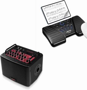 JOYO 40 Watt Acoustic Combo Amplifier (BSK-40) Bundles with JOYO Wireless Page Turner (SP-01)