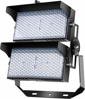 Juyace 117000lm Led Stadium Light Outdoor 900W Flood Lighting Super Bright Commercial Area IP65 Waterproof Arena for Sport Fields and Courts