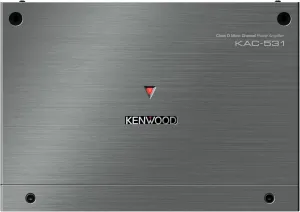 KENWOOD KAC-531 Class D Mono Power Amplifier – 1000W High-Efficiency Bass Amplifier with Adjustable Controls and Advanced Protection