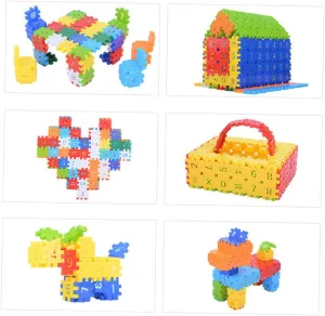 KESYOO 220Pcs Digital Educational Blocks Number Building Blocks for Fun Assembly Plaything with Storage Box Develops Creativity and Coordination Present for Boys
