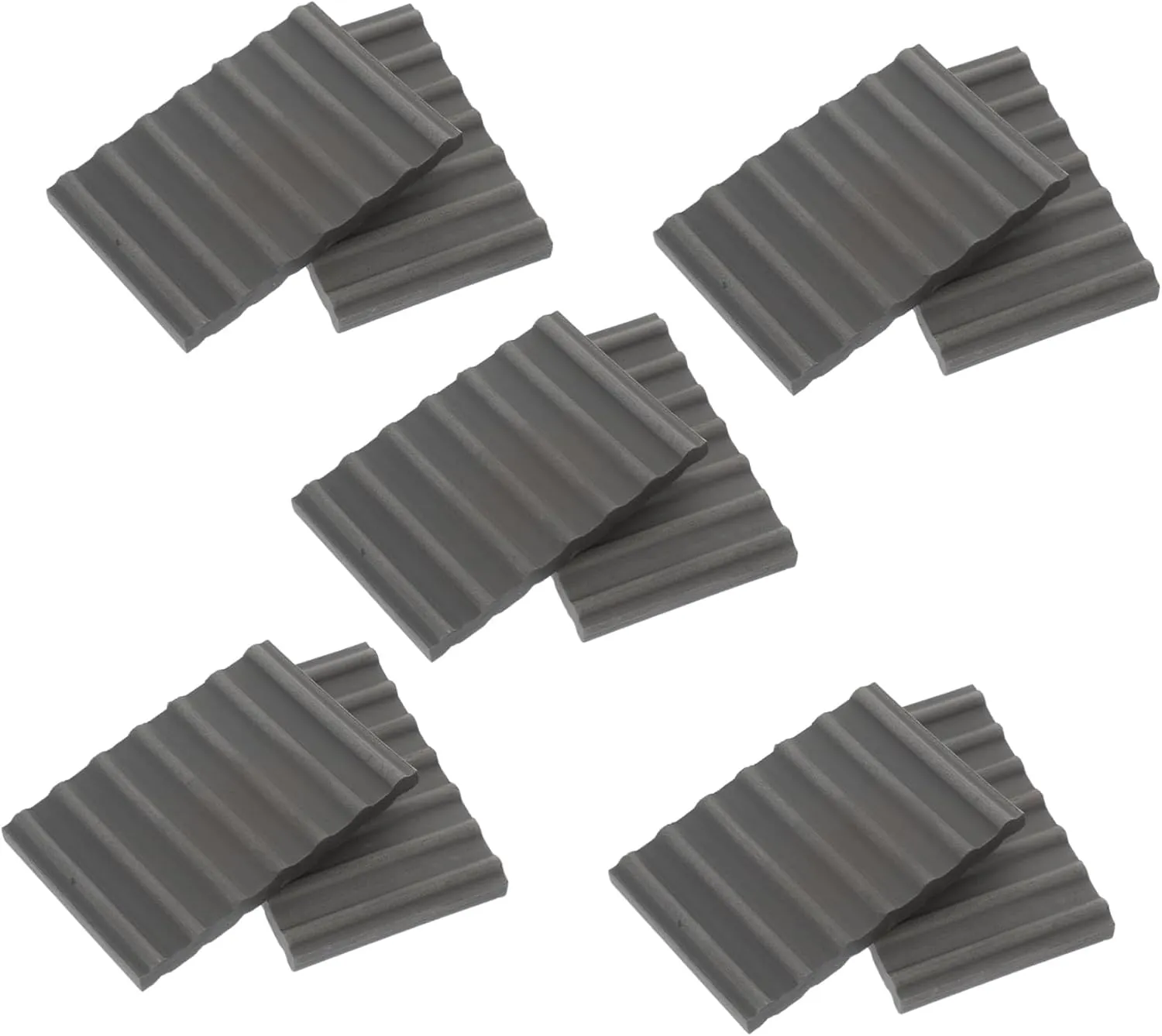 Kisangel 10pcs Realistic Mini Bricks for DIY Table Architecture Micro Landscape Models Simulation Building Blocks