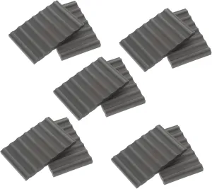 Kisangel 10pcs Realistic Mini Bricks for DIY Table Architecture Micro Landscape Models Simulation Building Blocks
