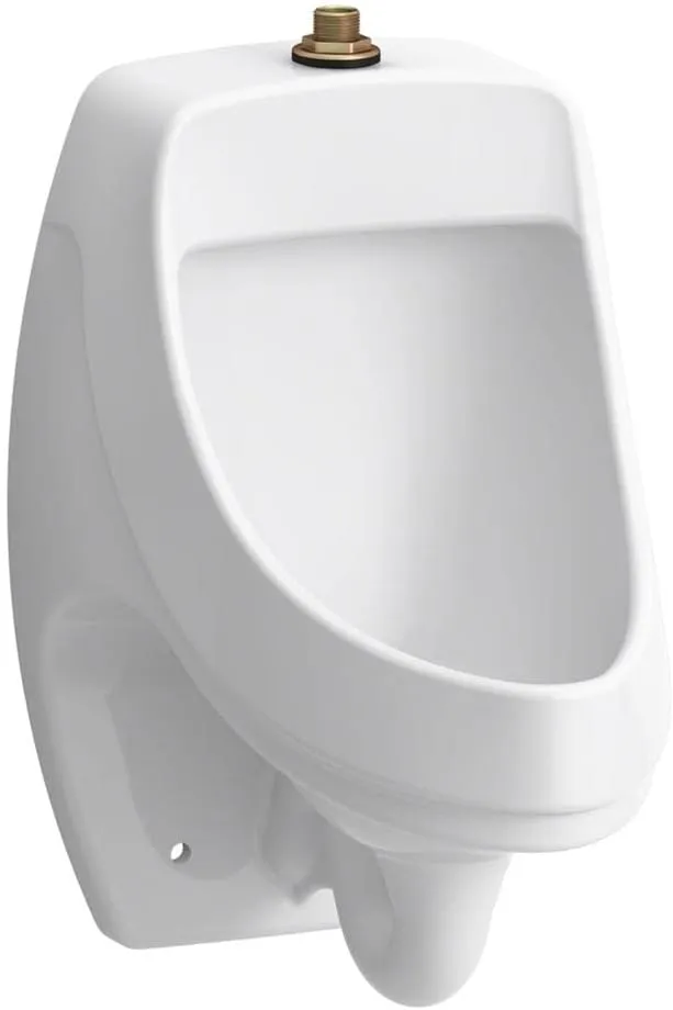 KOHLER 5452-Et-0 Dexter Wall-Mount 0.125 Gpf Urinal With Top Spud , One Size, White