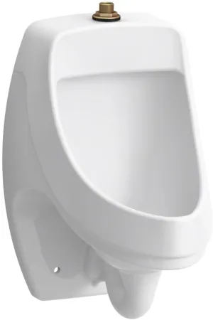 KOHLER 5452-Et-0 Dexter Wall-Mount 0.125 Gpf Urinal With Top Spud , One Size, White