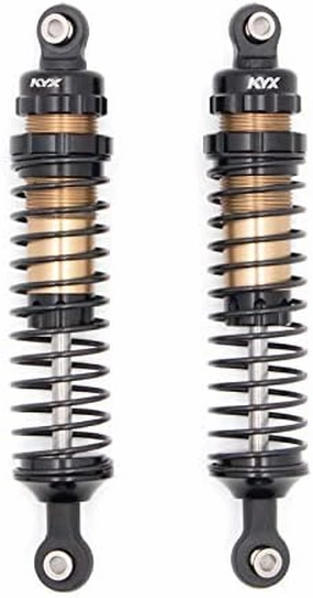 KYX Racing 90mm Metal Suspension Shock Absorber for 1/10 RC Crawler Car TRX-4 Axial Wraith SCX10 II D90 (2pcs)