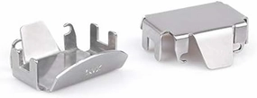 KYX Racing Stainless Steel Front Rear Axle Protective Plate Axle Guard Board Upgrades Accessories for RC Crawler Car Axial SCX10 II 90046 90047 SCX10 III AXI03007 SCX10.3