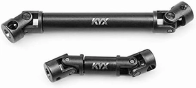 KYX Racing Universal Hardened Steel Center Drive Shaft Dogbone Upgrades Parts Accessories for 1/24 Scale RC Crawler Car Axial SCX24 Deadbolt AXI90081