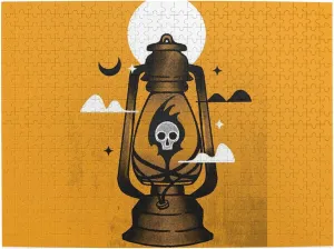 Lantern Wooden Puzzle 500 Piece Puzzles for Adults, Funny Toys & Family Game Artwork Jigsaw Puzzles,Eco-Friendly Materials,Unique Gift,Challenging Brain Teaser
