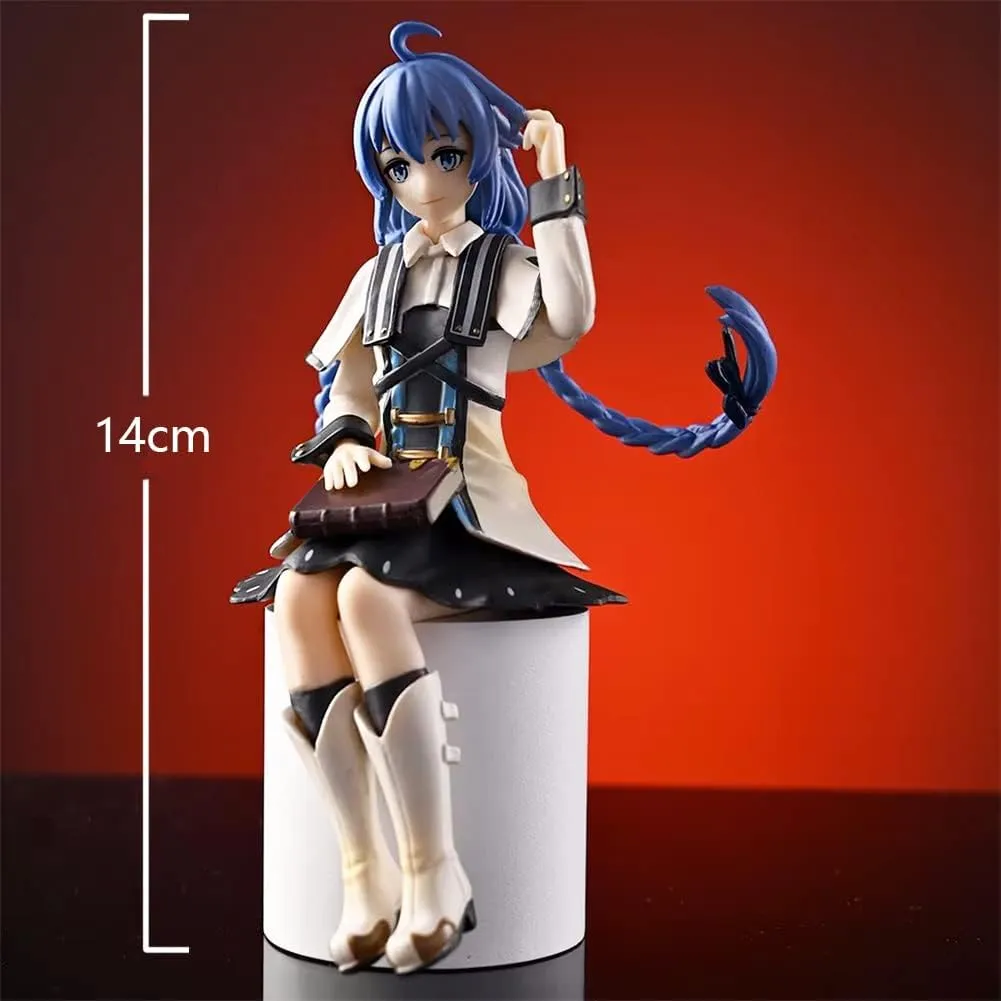 LUNK Roxy Migurdia Figure Sitting Figure 14cm Anime Action Figures Roxy Migurdia Statue Collectibles Desktop Decoration Birthday Gifts for Fans