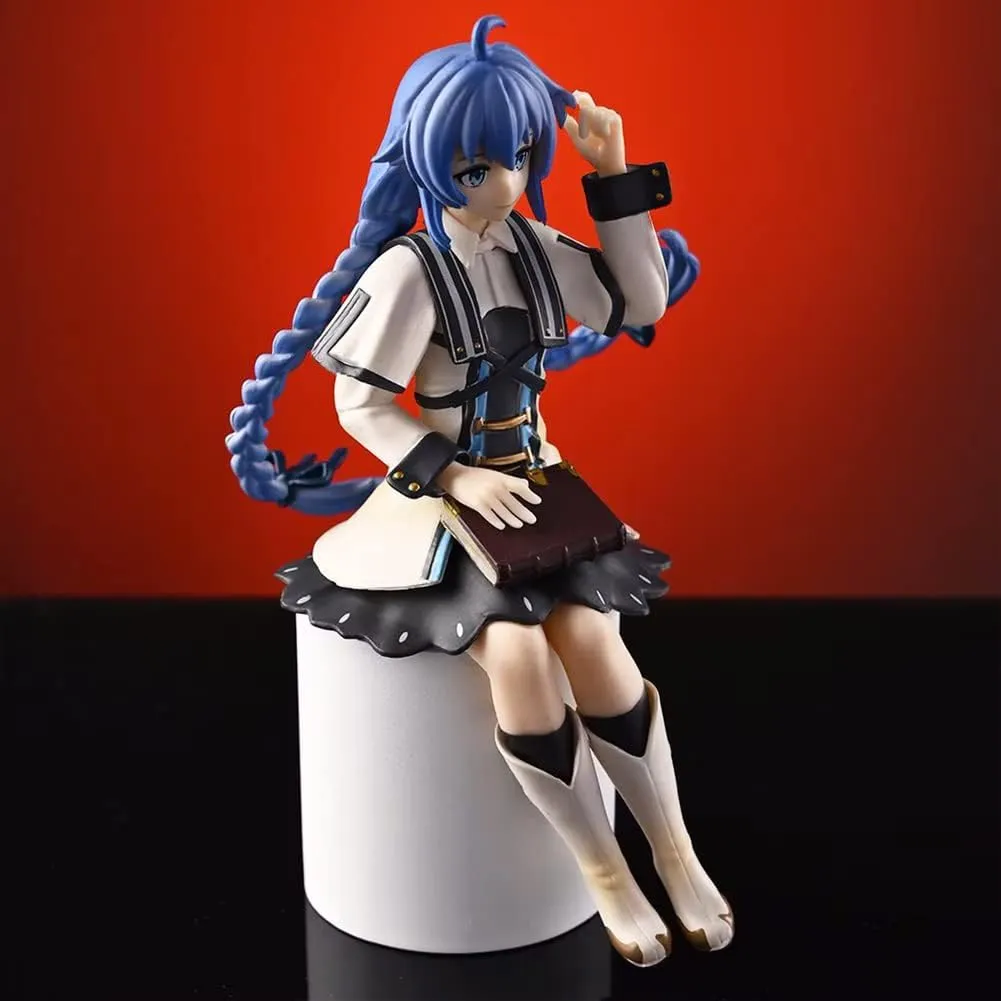 LUNK Roxy Migurdia Figure Sitting Figure 14cm Anime Action Figures Roxy Migurdia Statue Collectibles Desktop Decoration Birthday Gifts for Fans