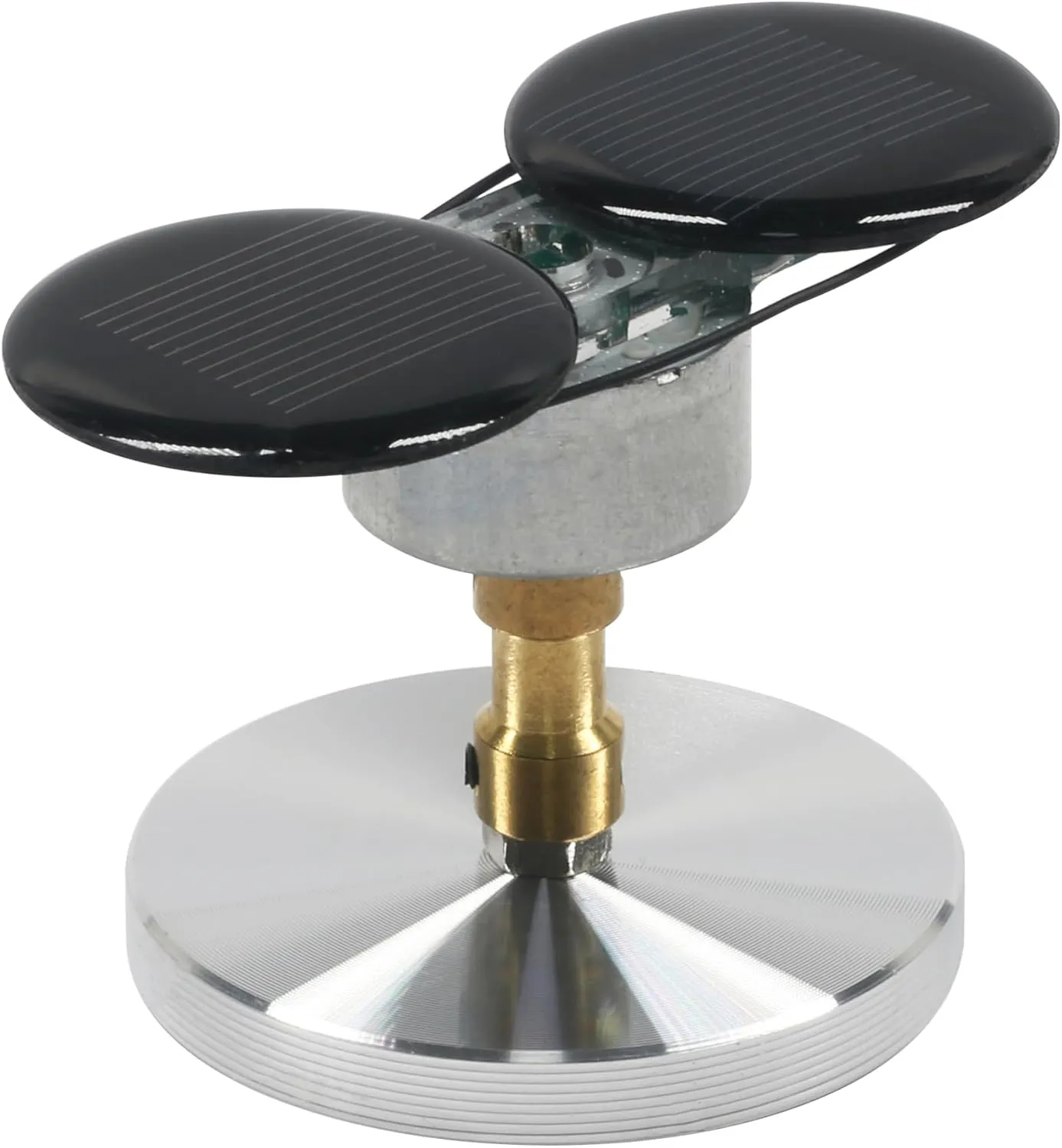 MagicTech Mini Solar Vertical Motor Educational Model Science Physics Toy Home Office Desk Decor Car Decoration JY07