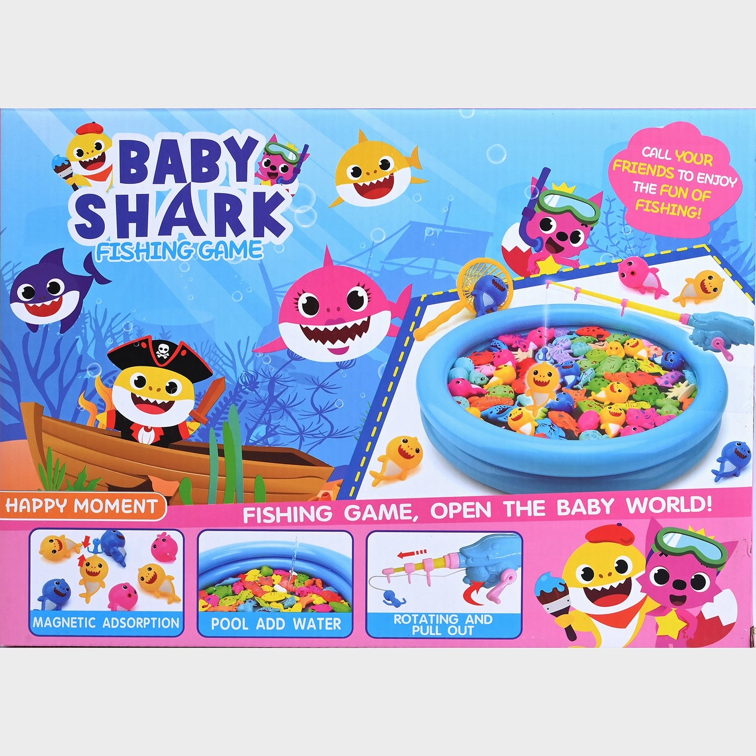 Magnetic Fishing Game Play For Kids