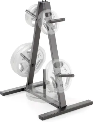 Marcy Standard Weight Plate Tree for 1-Inch Plates for Home Gym, 300 lb. Max. Capacity PT-5733