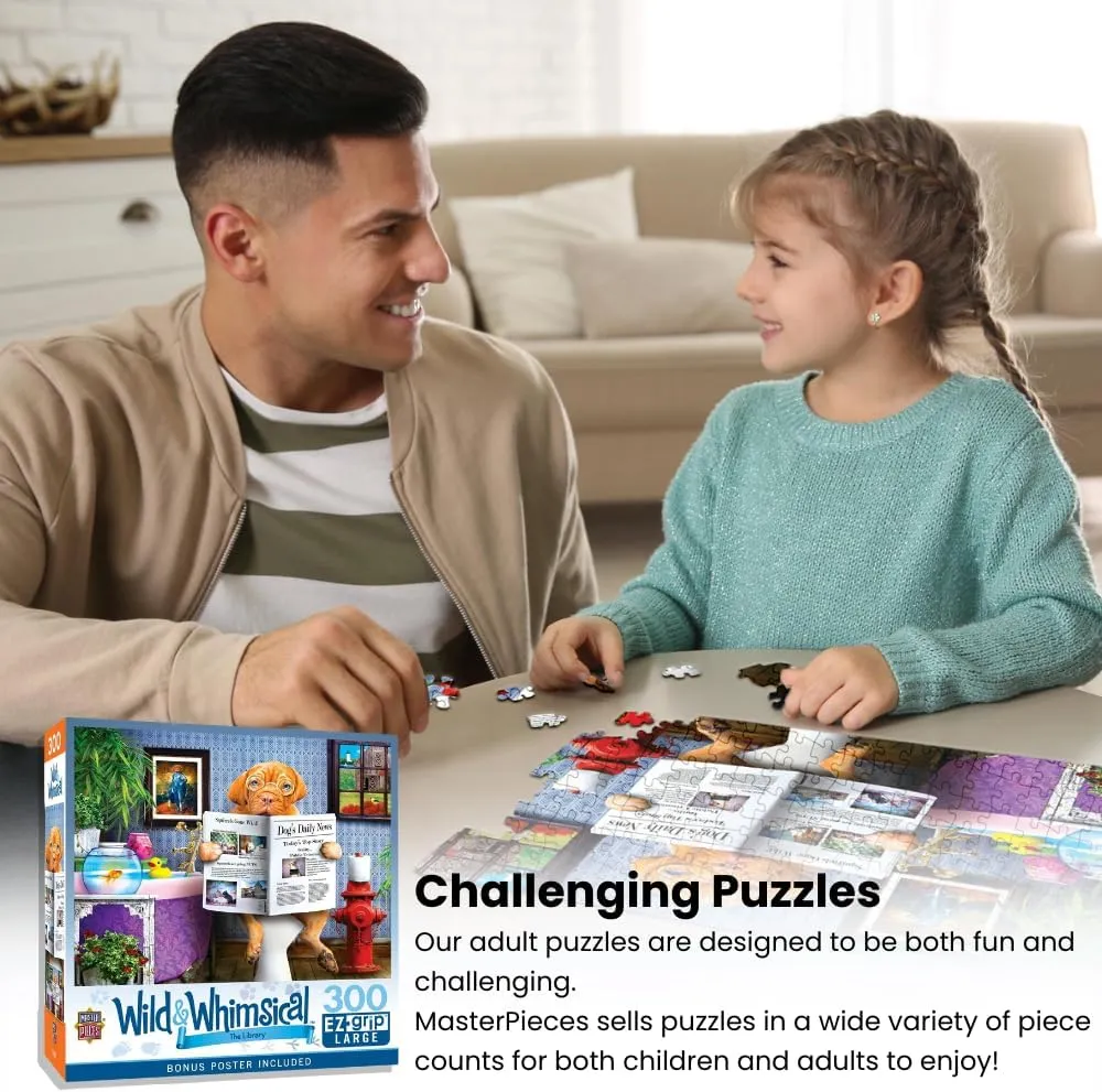 Masterpieces 300 Piece EZ Grip Jigsaw Puzzle - Father & Son - 18"x24"