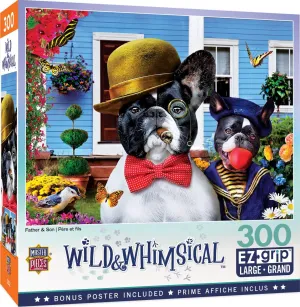 Masterpieces 300 Piece EZ Grip Jigsaw Puzzle - Father & Son - 18"x24"