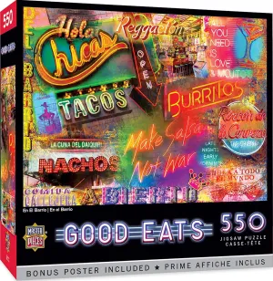 Masterpieces 550 Piece Jigsaw Puzzle for Adults and Family - En El Barrio - 18"x24"