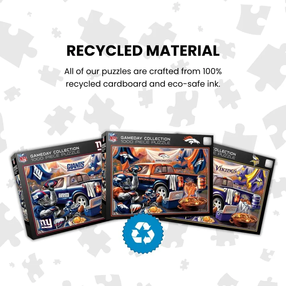 MasterPieces NFL Gameday Puzzles Collection - NFL Gameday Tailgate 1000 Piece Jigsaw Puzzle
