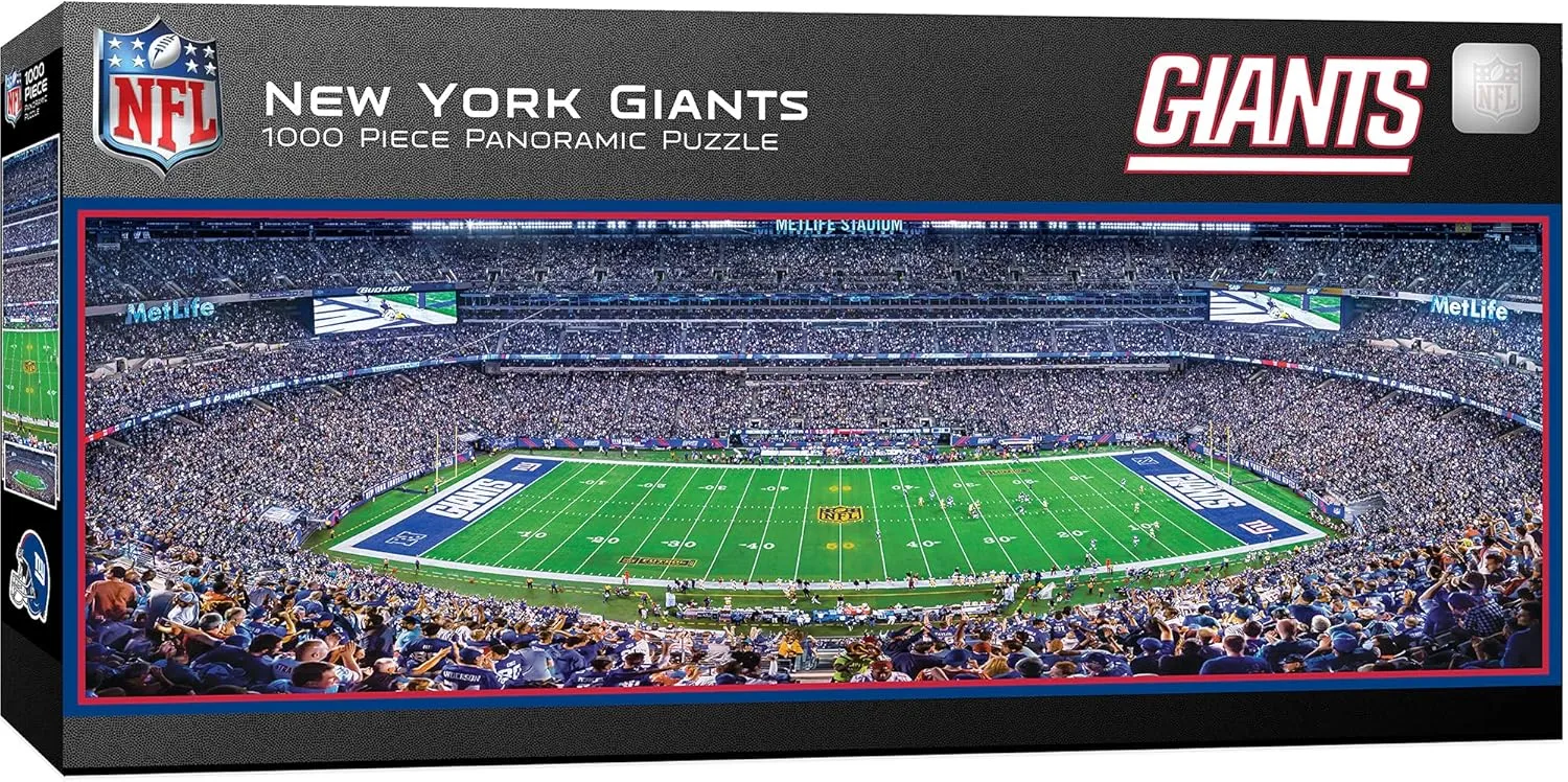Masterpieces NFL Unisex Stadium Panoramic Jigsaw Puzzle, 1000-Piece