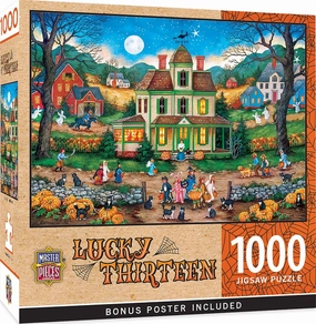 MasterPieces 1000 Piece Halloween Jigsaw Puzzle - Lucky Thirteen - 19.25"x26.75"