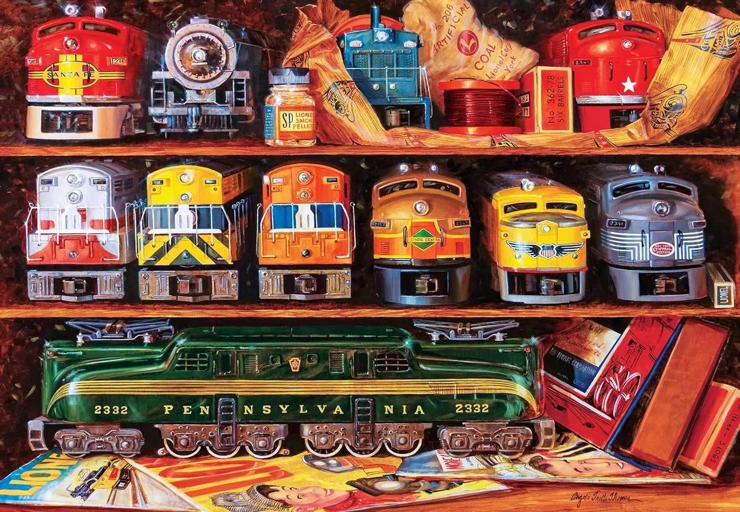 MasterPieces 2000 Piece Jigsaw Puzzle for Adults, Family, Or Youth - Well Stocked Shelves - 39"x27"