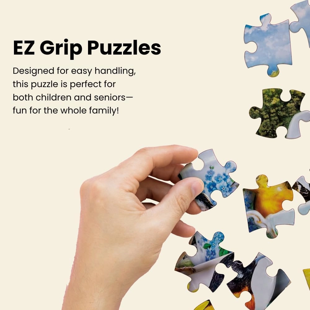Masterpieces 300 Piece EZ Grip Jigsaw Puzzle - Night Owls Study Group - 18"x24"