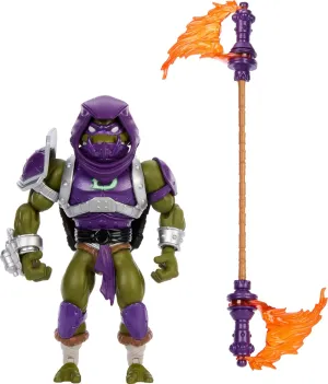 Masters of the Universe Origins Turtles of Grayskull Donatello Reptile Wars Posable Action Figure, Teenage Mutant Ninja & Motu Crossover Donnie Toy