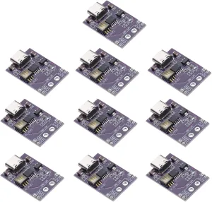 MECCANIXITY 10 Pack Type-C USB-C PD/QC/AFC Protocol Fast Charging Trigger Model Detector Bare Board Design for DIY Power Solutions