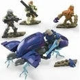 MEGA Halo Ghost of Requiem Toy Vehicle Building Kit with 4 Figures (135 Pieces)