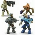 MEGA Halo Ghost of Requiem Toy Vehicle Building Kit with 4 Figures (135 Pieces)