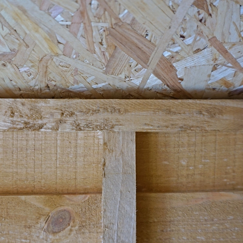 Mercia 4 x 3 Overlap Apex Shed - Windowless