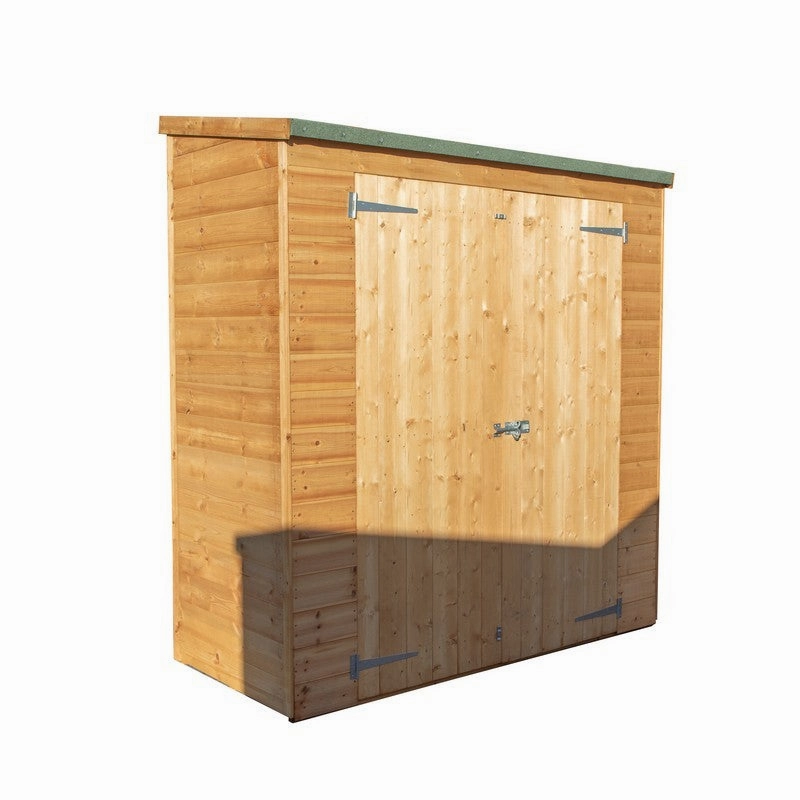 Mercia 5' 9" x 2' 5" Pent Garden Store - Premium Dip Treated Shiplap