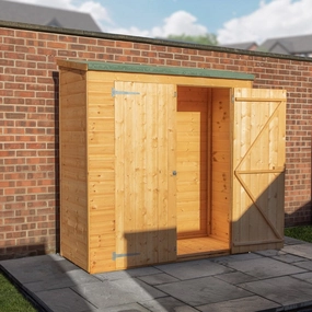 Mercia 5' 9" x 2' 5" Pent Garden Store - Premium Dip Treated Shiplap