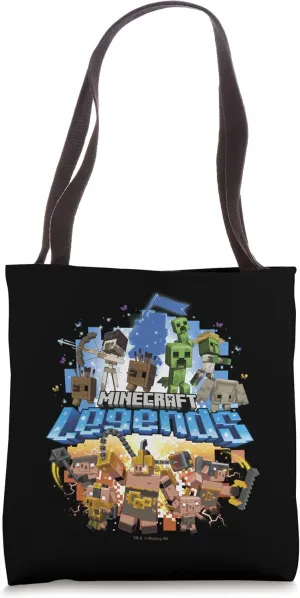 Minecraft Legends Dual Army Epic Poster Tote Bag