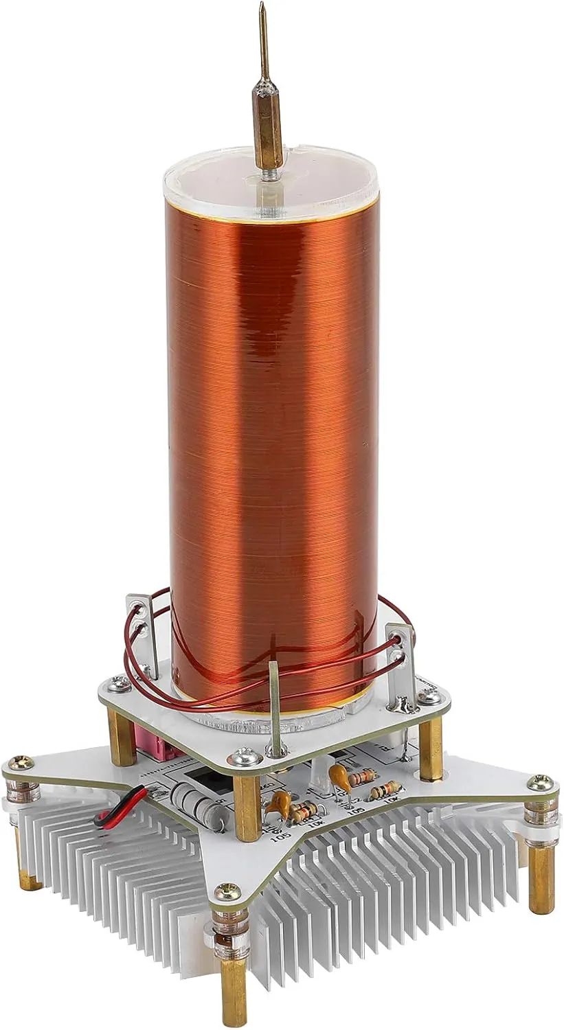 Mini Music Coil Plasma Speaker Diy Kits Plasma Loudspeaker Solid Power Supply Diy Kits