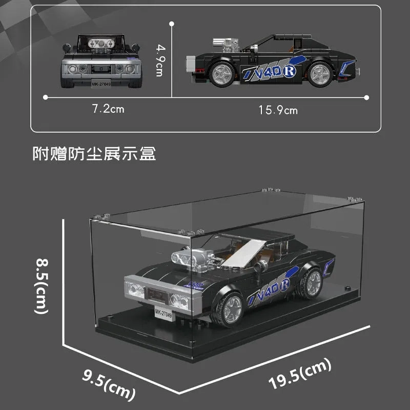Mini Dodge Charger RT 346pcs