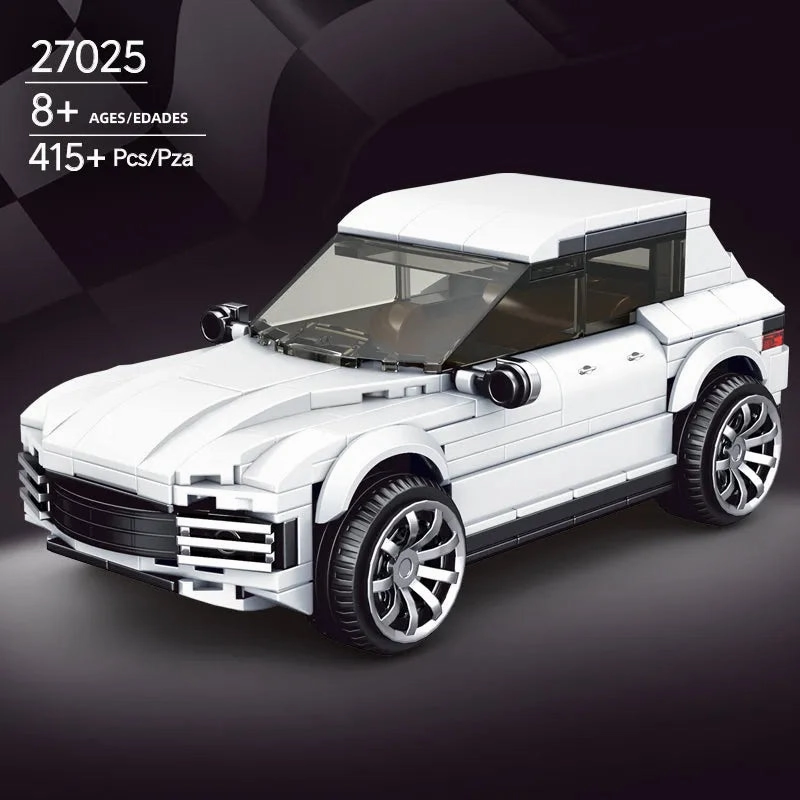 MOC 27025 Mini Off Road Porsche Cayenne SUV Car Bricks Toys