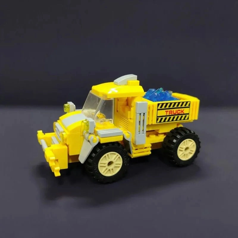 MOC Crystal Collector City Truck Bricks Toys 21035