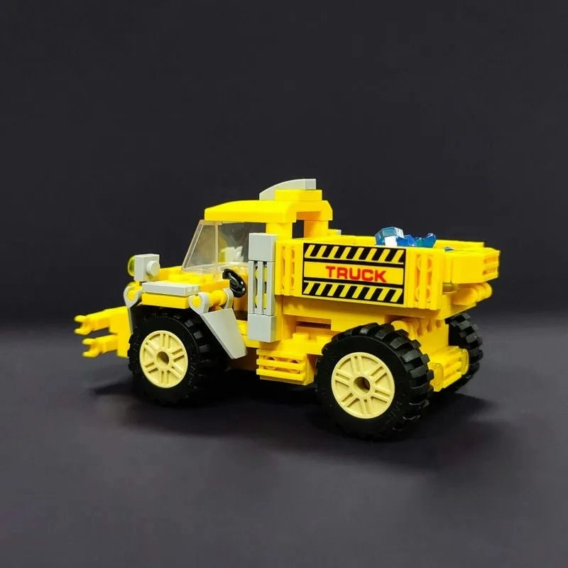 MOC Crystal Collector City Truck Bricks Toys 21035