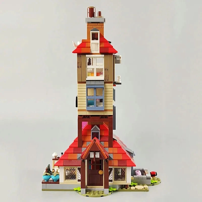 MOC Harry Potter 70070 Attack on The Burrow Bricks Toys