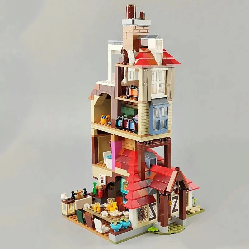 MOC Harry Potter 70070 Attack on The Burrow Bricks Toys