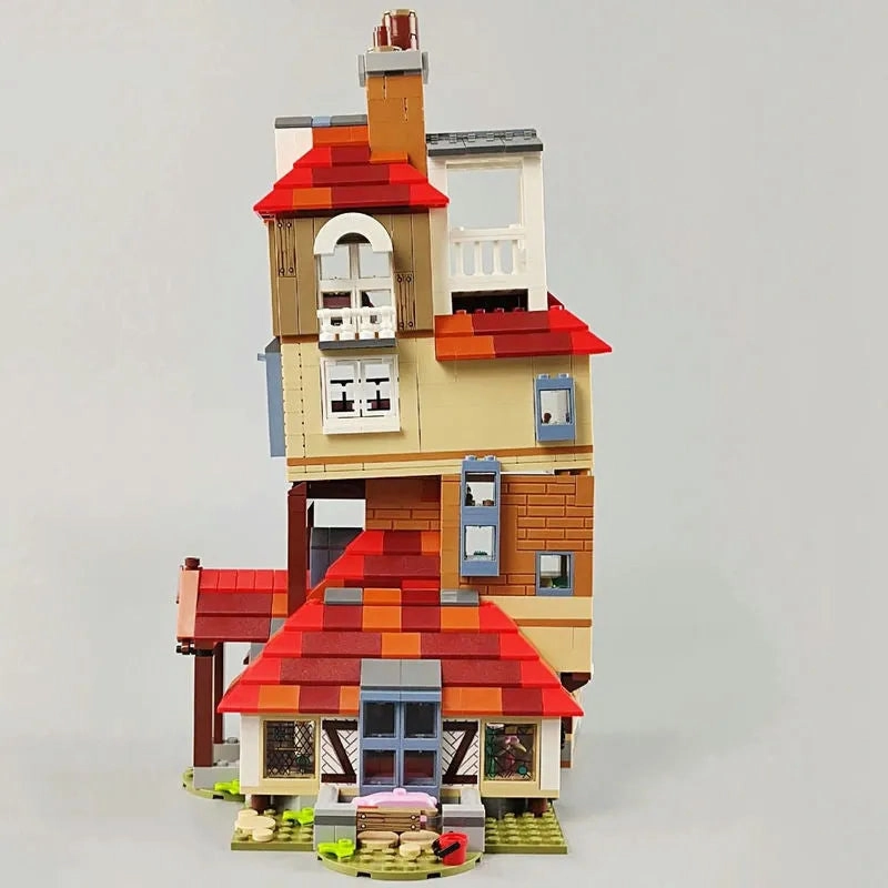 MOC Harry Potter 70070 Attack on The Burrow Bricks Toys