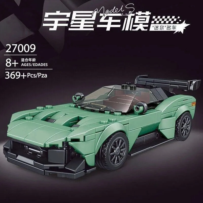 MOC Mini Porsche 911 RSR Racing Sports Car Bricks Toy 27010