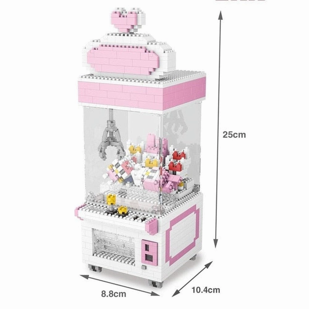 MOC NON  Classic Mini Building Blocks Cartoon Fighter Game Model Clip Doll City Room Aade Montessori Building Bricks