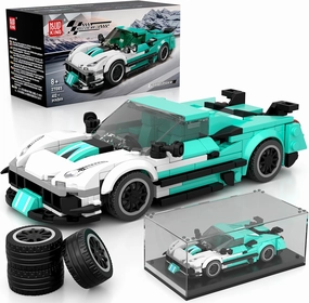 Mould King F8XX Classic Sports Car Building Kits, MOC Racing Car Toys Model, Vehicle Blocks Set Suitable for Boys to Build, House Decoration Gifts for Kids and Adults 27085 (412Pcs)