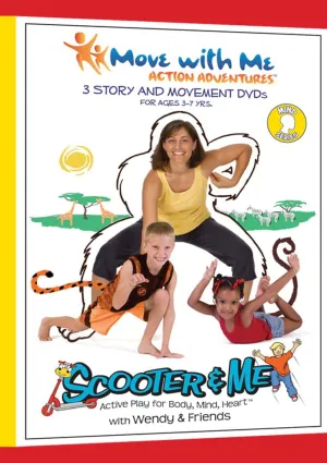 Move with Me Action Adventures: 3 story and movement